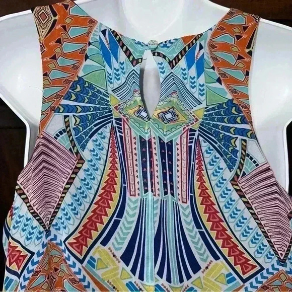 Madison Leigh Sleeveless Dress / Boho / Size 6!/ Multicolored - Picture 9 of 15